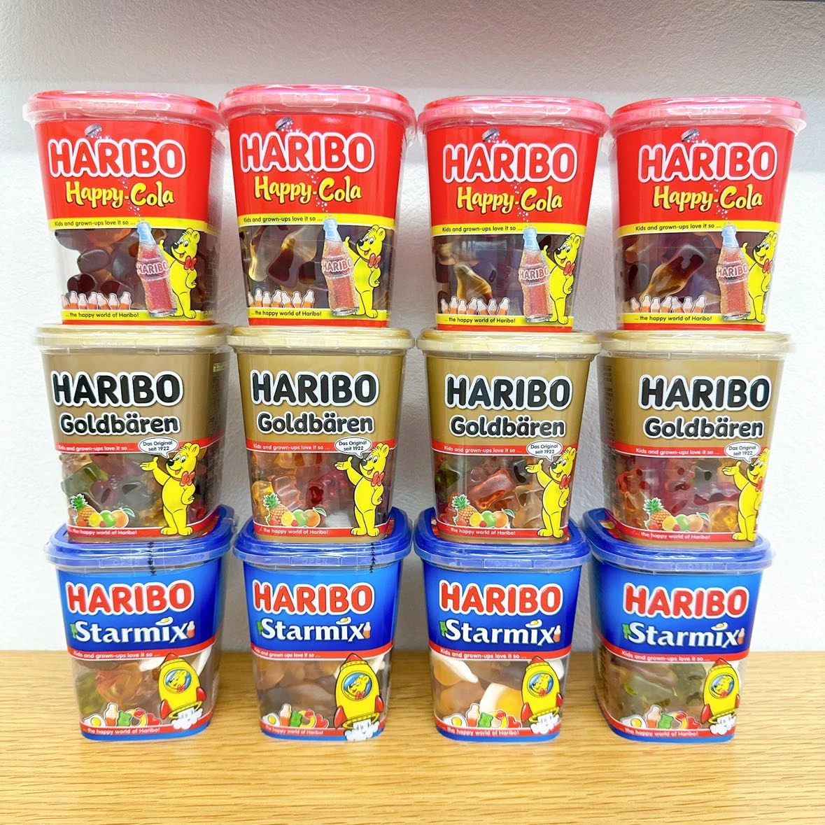 未開封 ハリボー 12個 カップ スターミックス ハッピーコーラ ゴールドベア