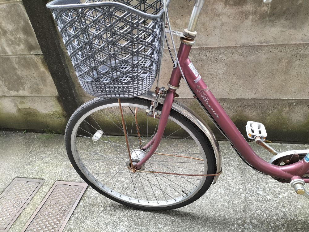 ママちゃり　内装３段　オートライト　自転車の写真4枚目