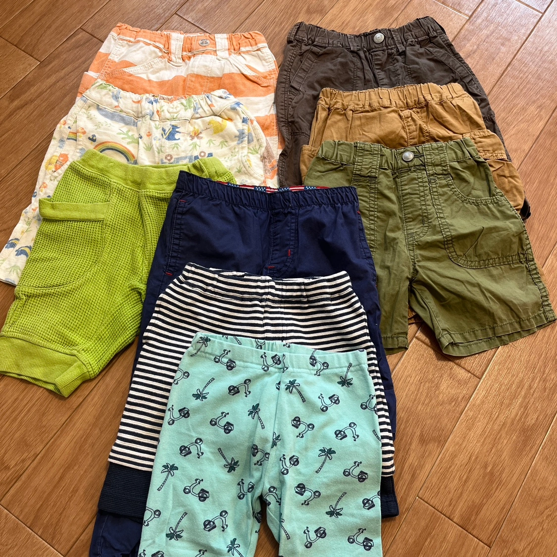 80〜95サイズ 男の子ズボン9点セット