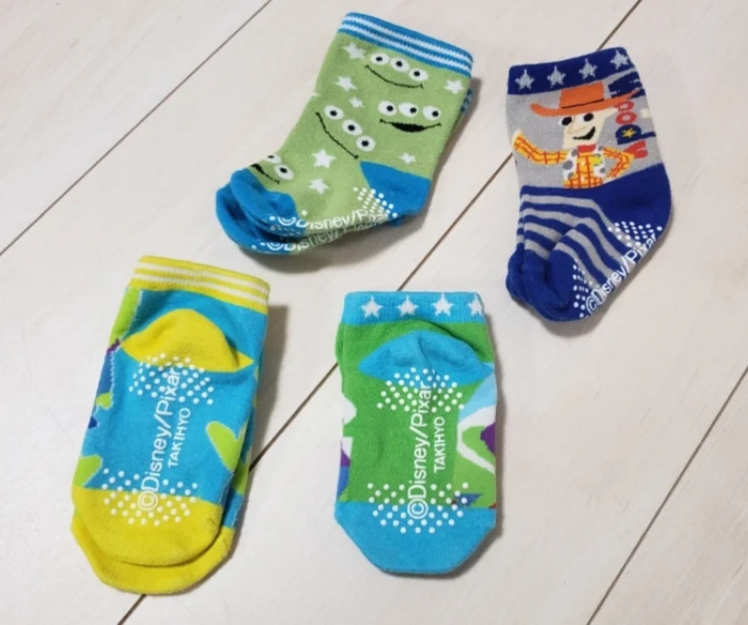 【ディズニー】ソックス4P　9～15cm　トイ・ストーリーの写真2枚目