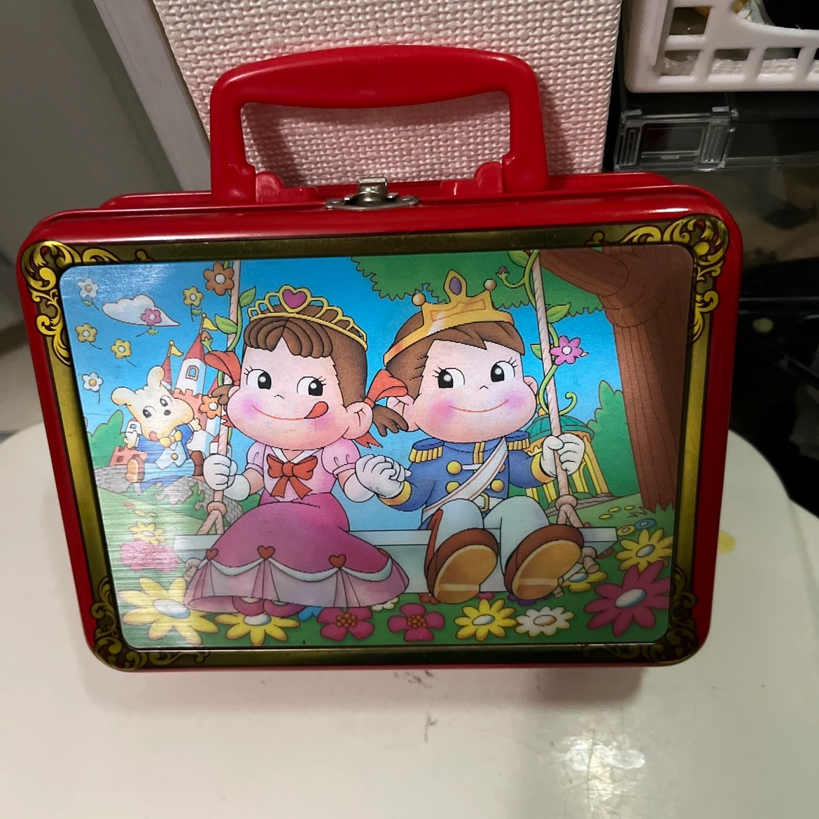ぺこちゃん ポコちゃんレトロ当時物ケース新品同様!の写真3枚目