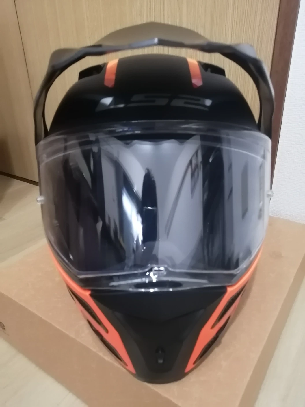 LS2 ヘルメット オフロード バイクの写真7枚目