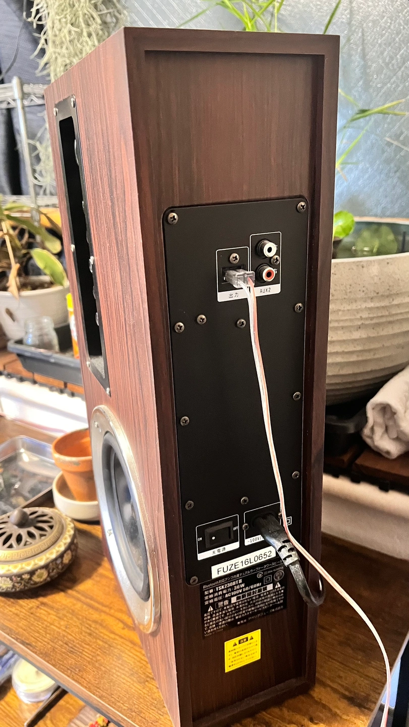Bluetoothスピーカー リモコン付きの写真5枚目