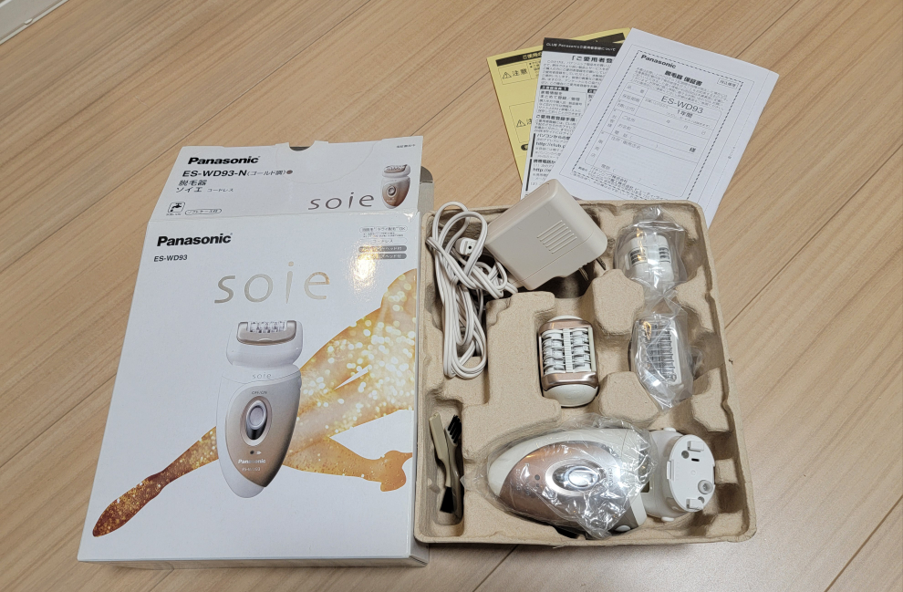 脱毛器　soie