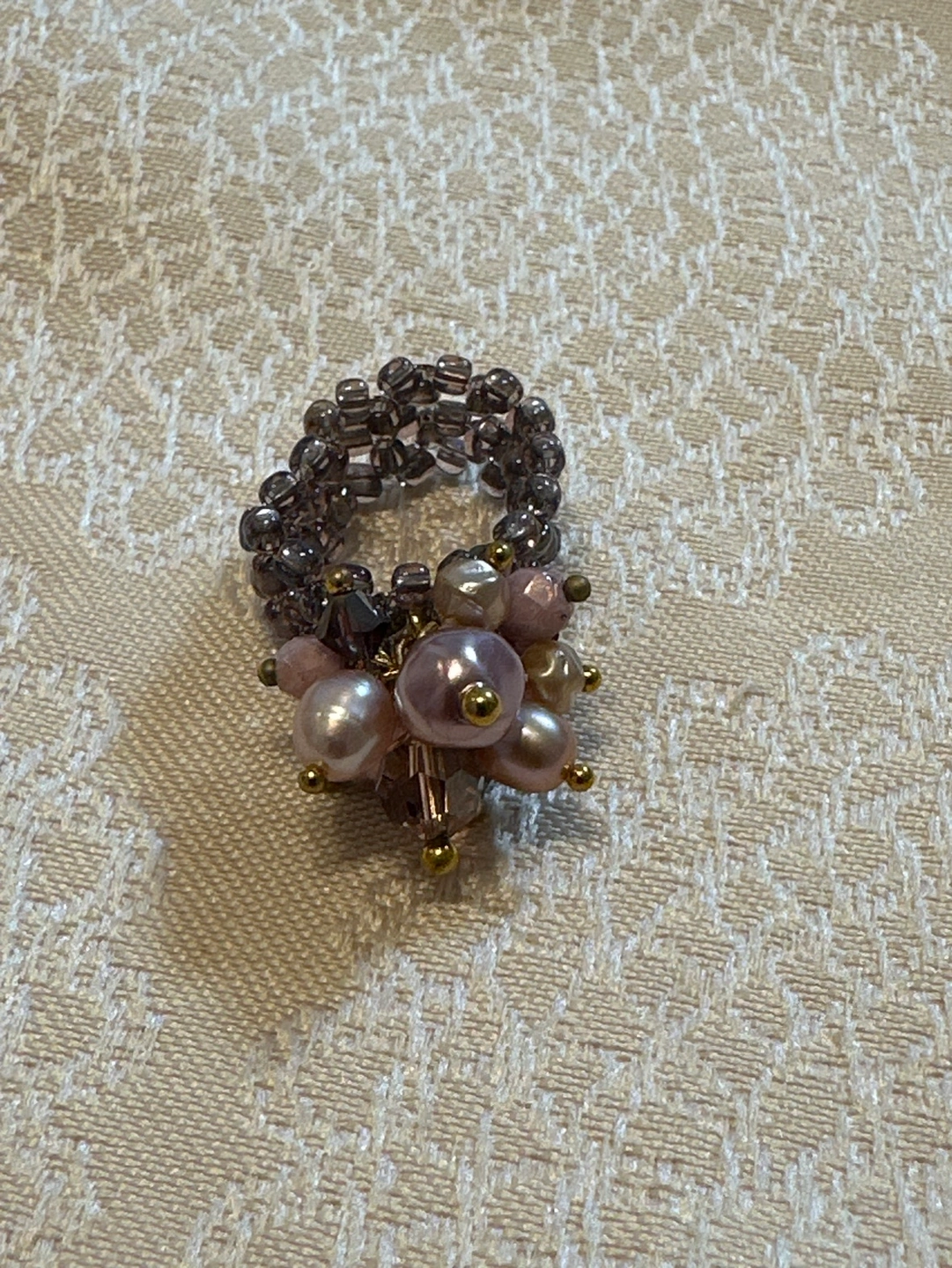 【バラ売り可】1点500円 ビーズ アクセサリー 指輪 4点セットの写真2枚目