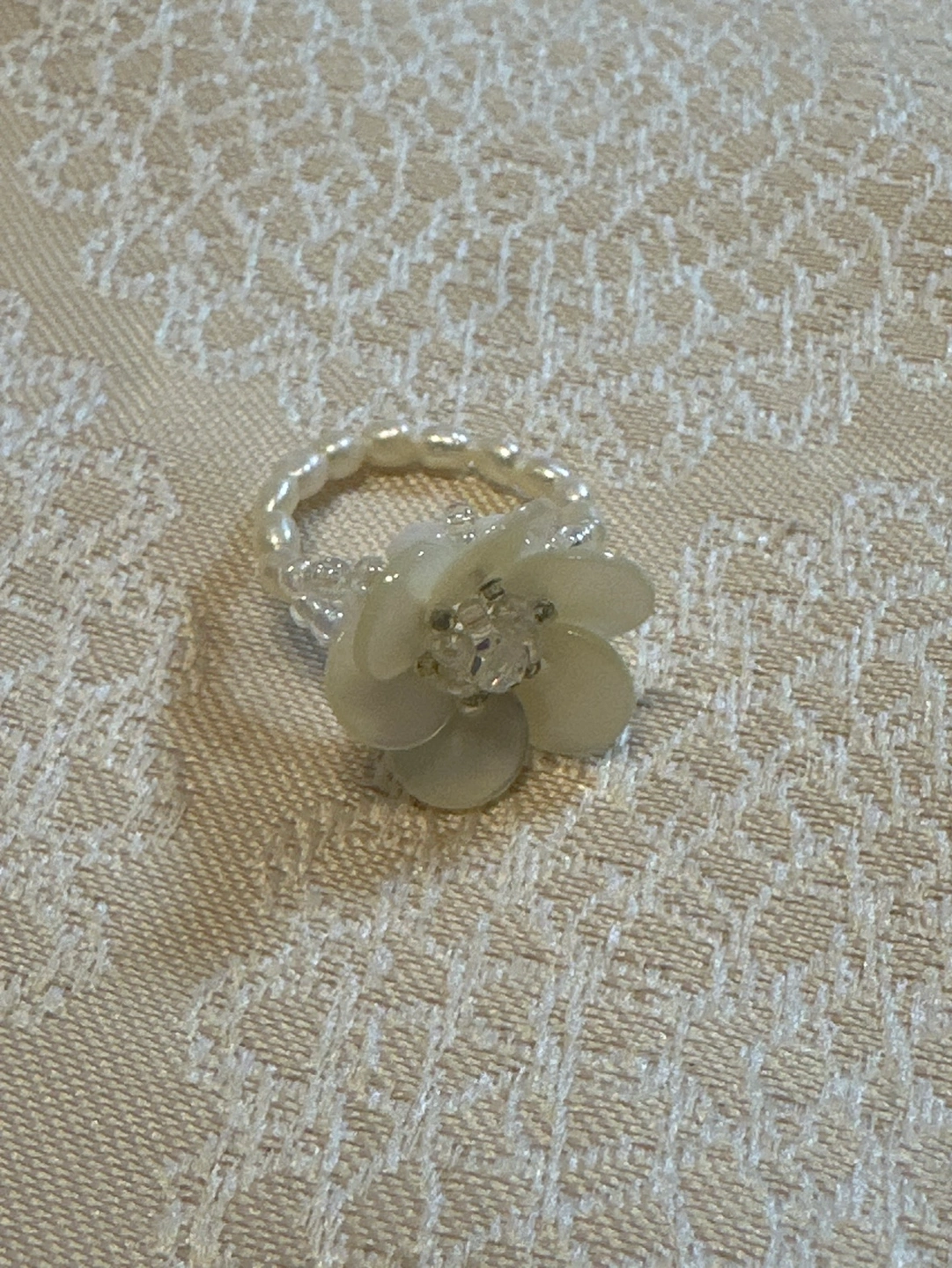 【バラ売り可】1点500円 ビーズ アクセサリー 指輪 4点セットの写真5枚目