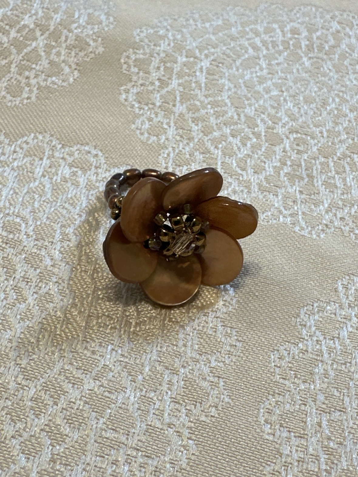 【バラ売り可】1点500円　ビーズ　アクセサリー　指輪　4点セットの写真4枚目