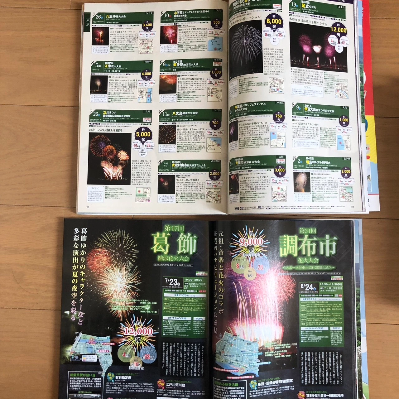 ぴあ 18冊 花火 イルミネーション イベント 紅葉 祭り 旅行 近旅 観光スポットの写真6枚目