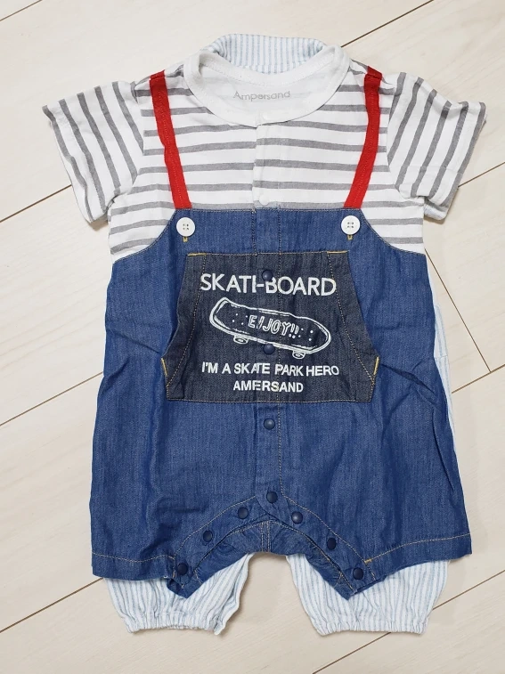 ベビー服 カバーオール ロンパース 80cmの写真3枚目