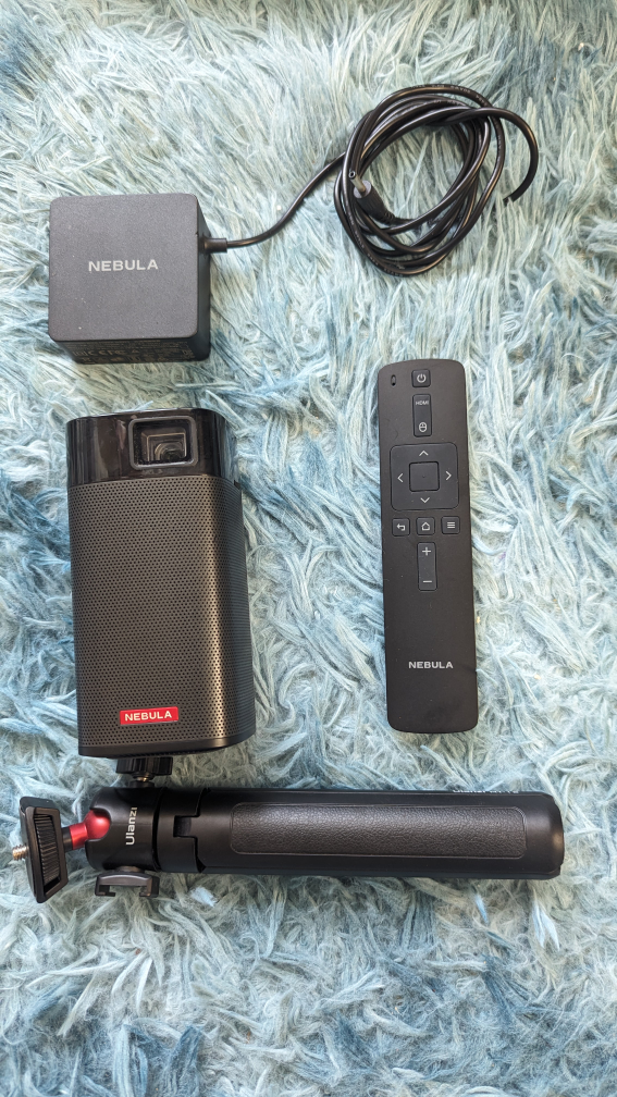 anker nebula apollo プロジェクター + 三脚 + スクリーン