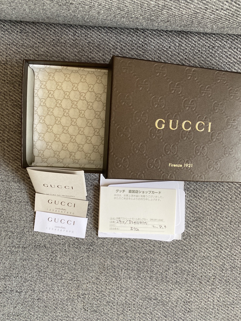 GUCCIお財布の写真6枚目