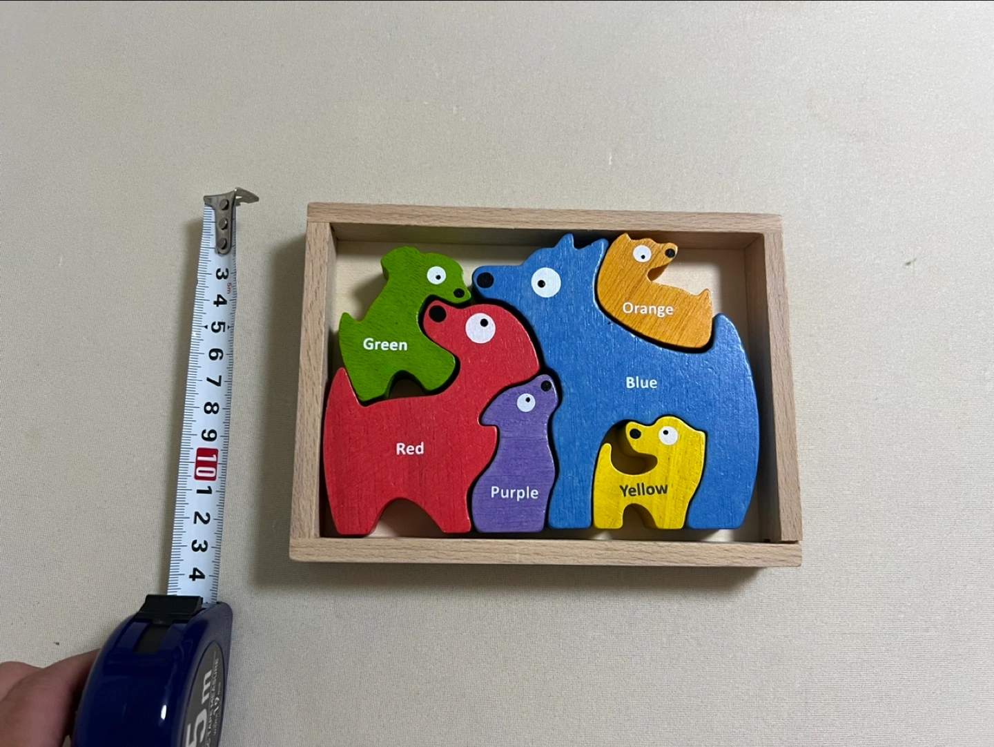74 パズル バイリンガル幼児のパズル beginagain犬の家族の写真7枚目