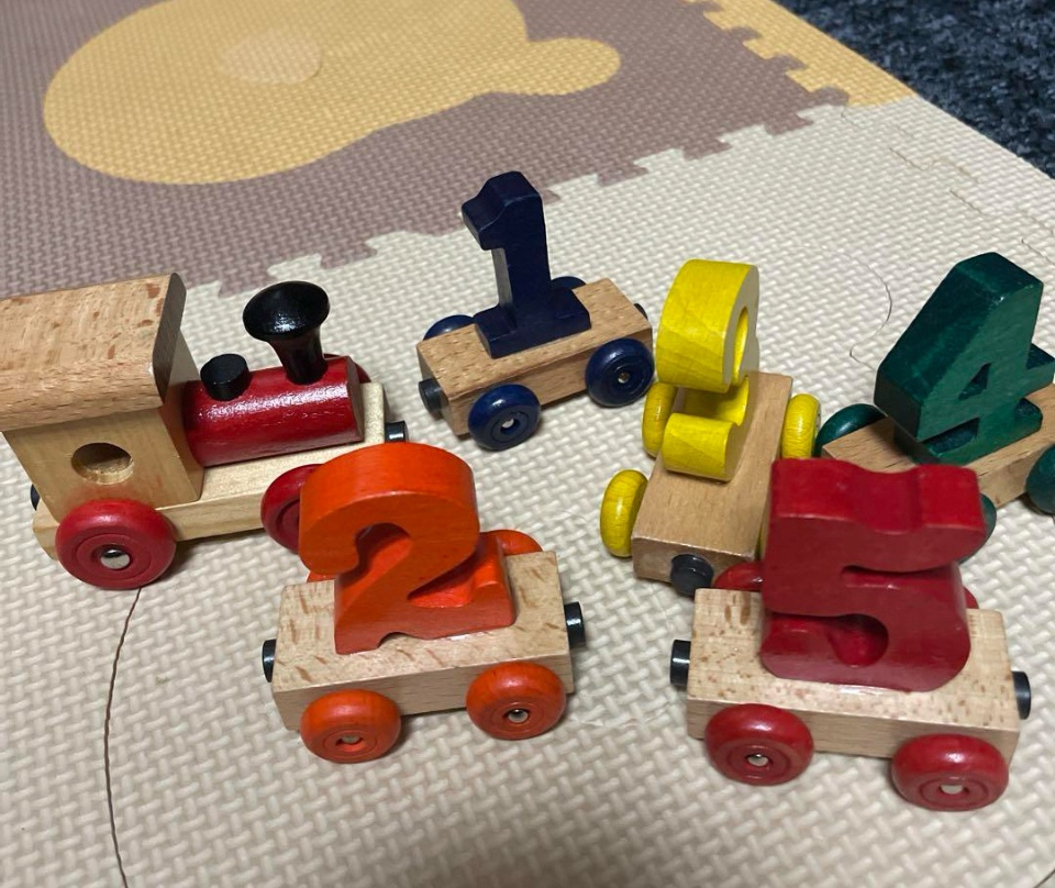 数字機関車セットの写真4枚目