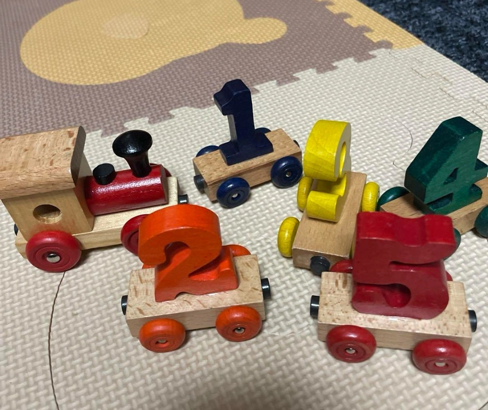 数字機関車セットの写真4枚目