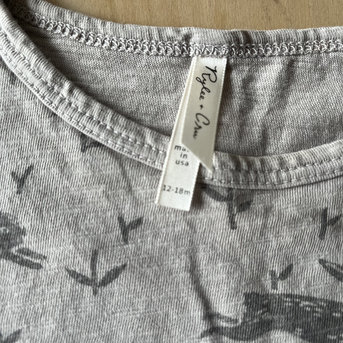 ベビーTシャツワンピ　Rylee+cruの写真2枚目