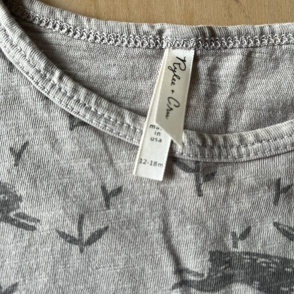 ベビーTシャツワンピ Rylee+cruの写真2枚目
