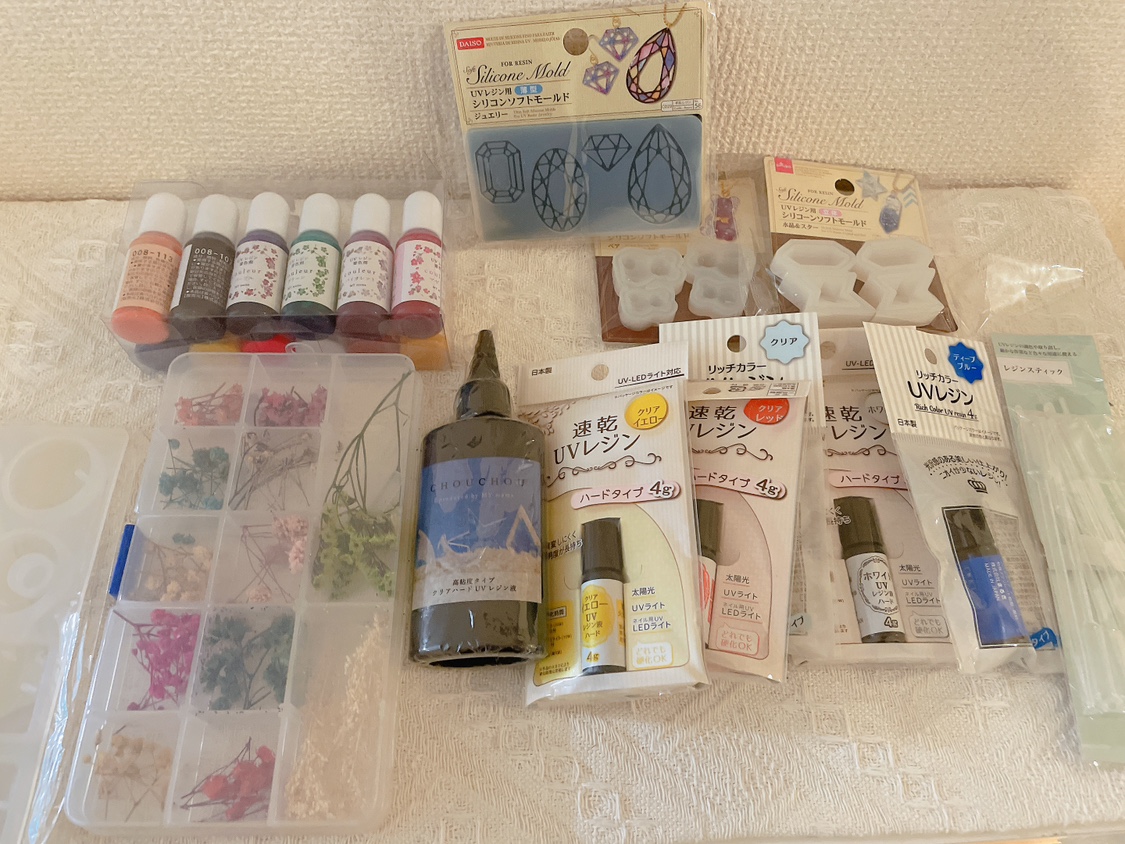 レジン　セット　未使用の写真2枚目