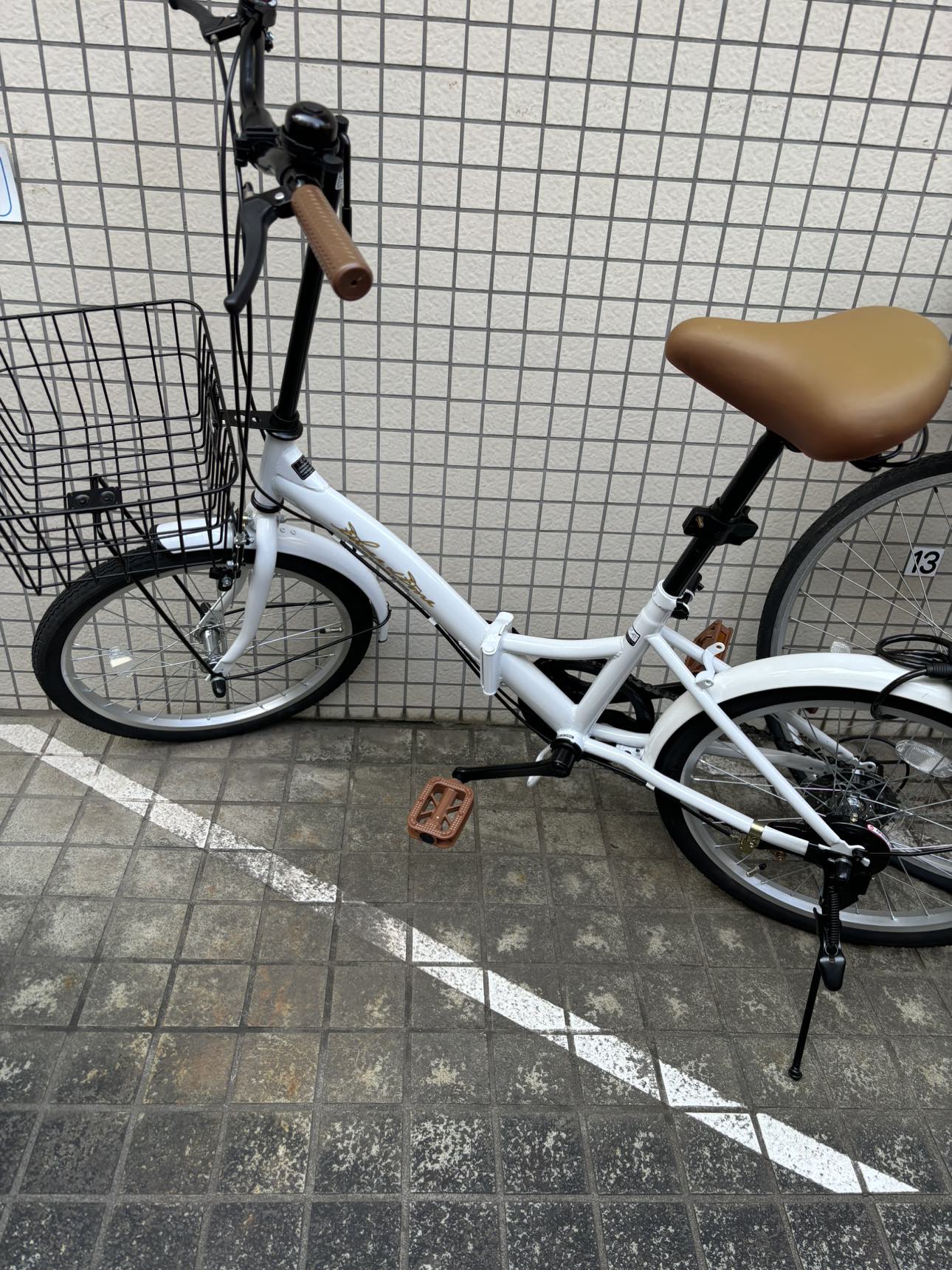 自転車　使用1週間