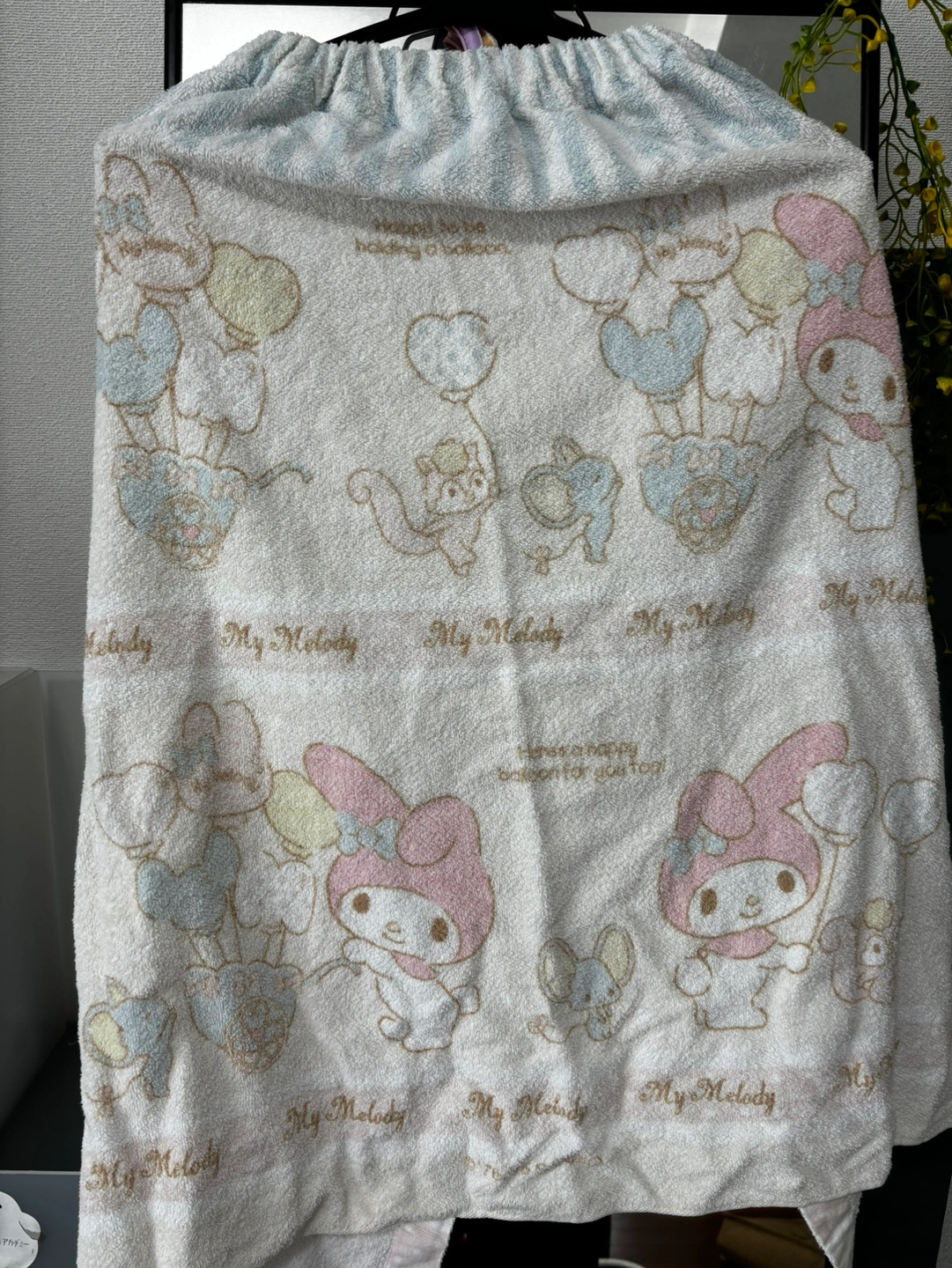 マイメロデイ 着替え用ラップタオルの写真2枚目