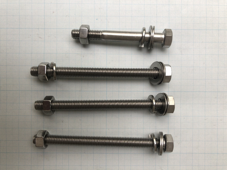 六角ボルト　ステンレス　未使用　ネジ　全ネジ　ワッシャ　の写真2枚目