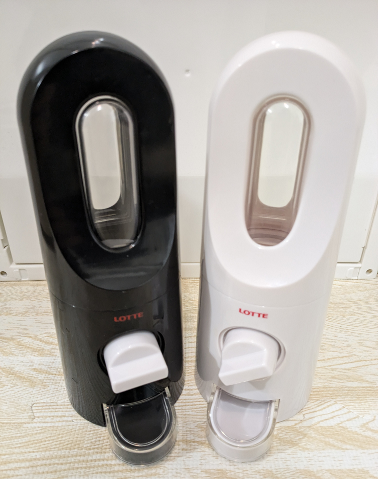 非売品 ロッテガムのディスペンサー 白黒セット