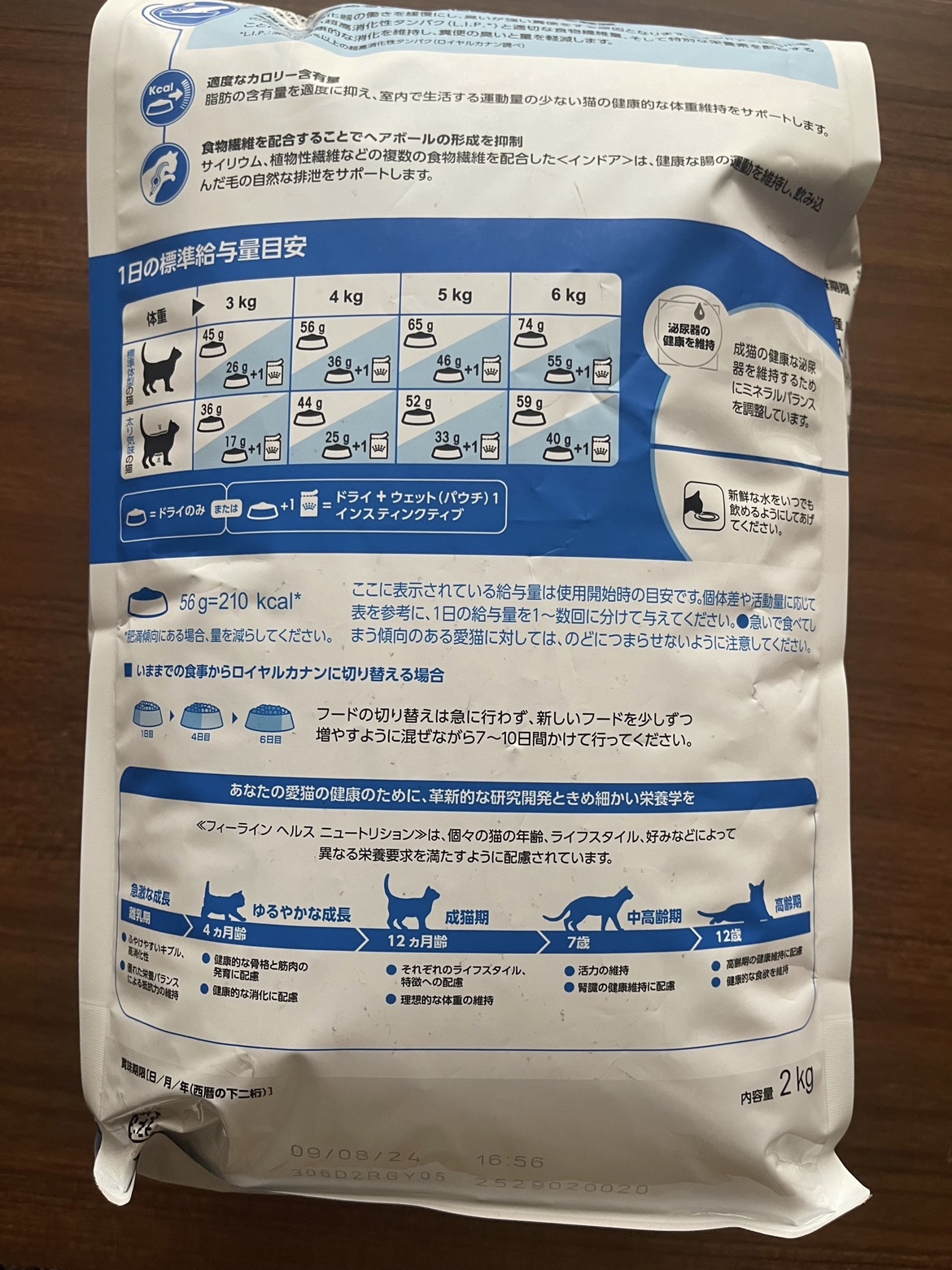 ロイヤルカナン　キャットフード　2kgの写真2枚目