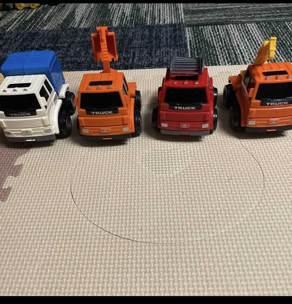 働き車4台セットの写真3枚目