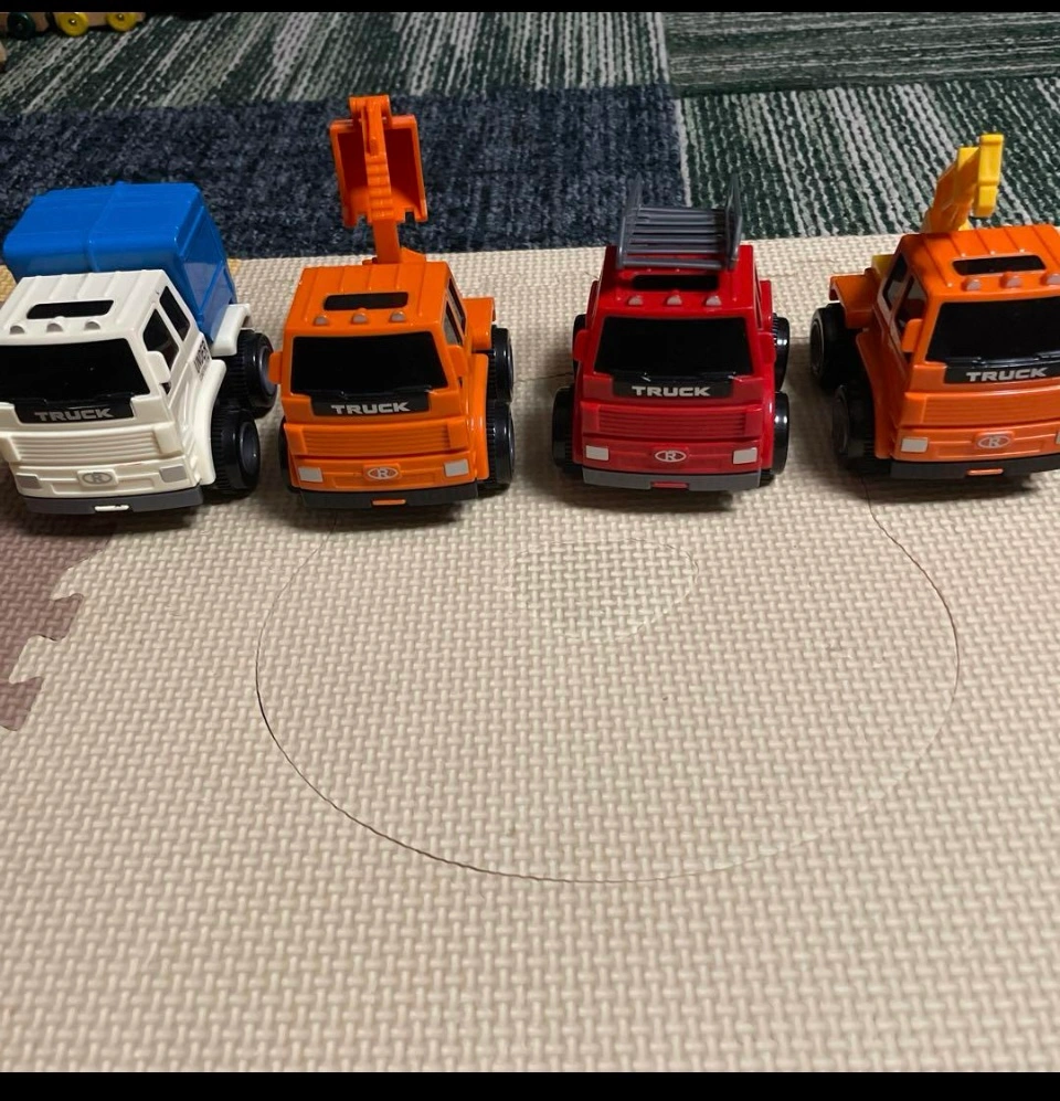 働き車4台セットの写真3枚目