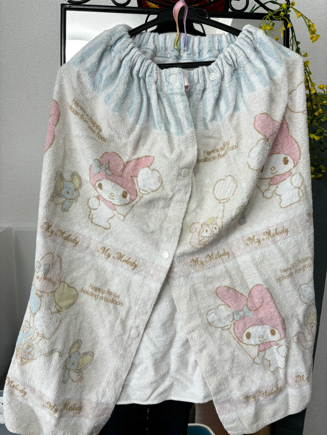 マイメロデイ 着替え用ラップタオル