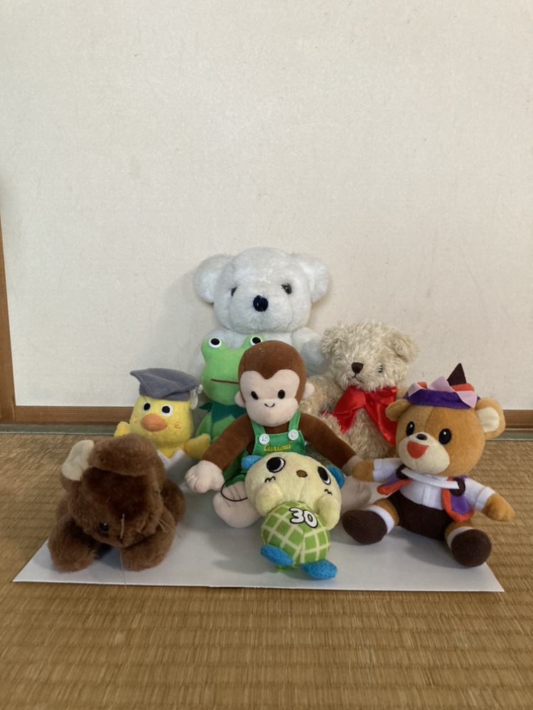 ポリケース付き小さなぬいぐるみ達の写真2枚目
