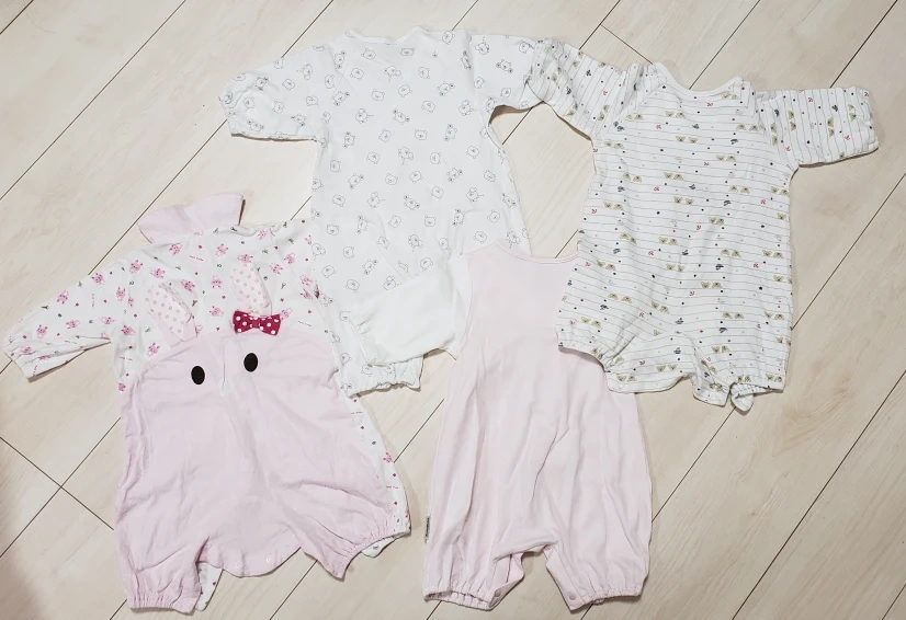 ベビー服 カバーオール 50~60、60~70cm 犬印他の写真2枚目