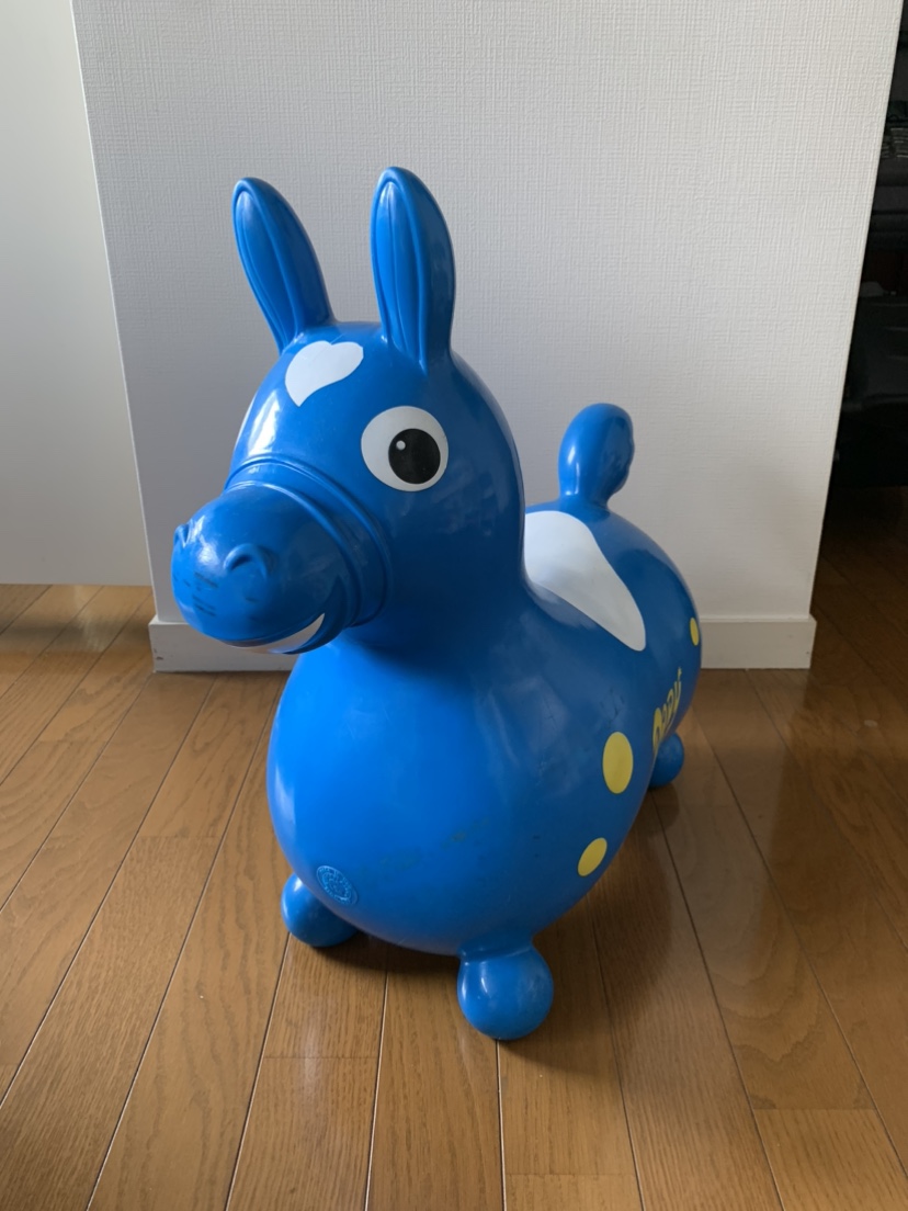 8/23まで【無料】RODY 乗用ロディ ブルー