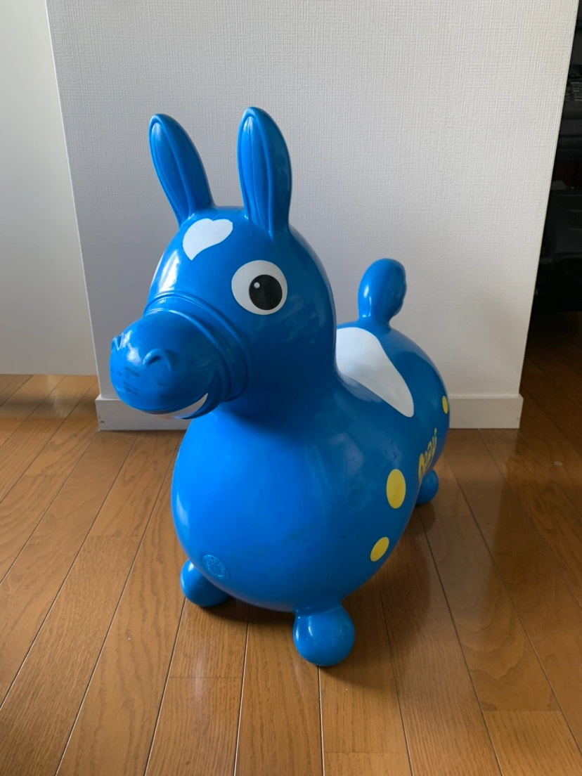 8/23まで【無料】RODY 乗用ロディ ブルー