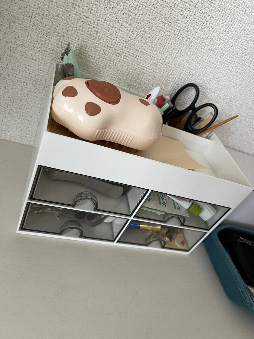 テーブル 小物収納 引き出し