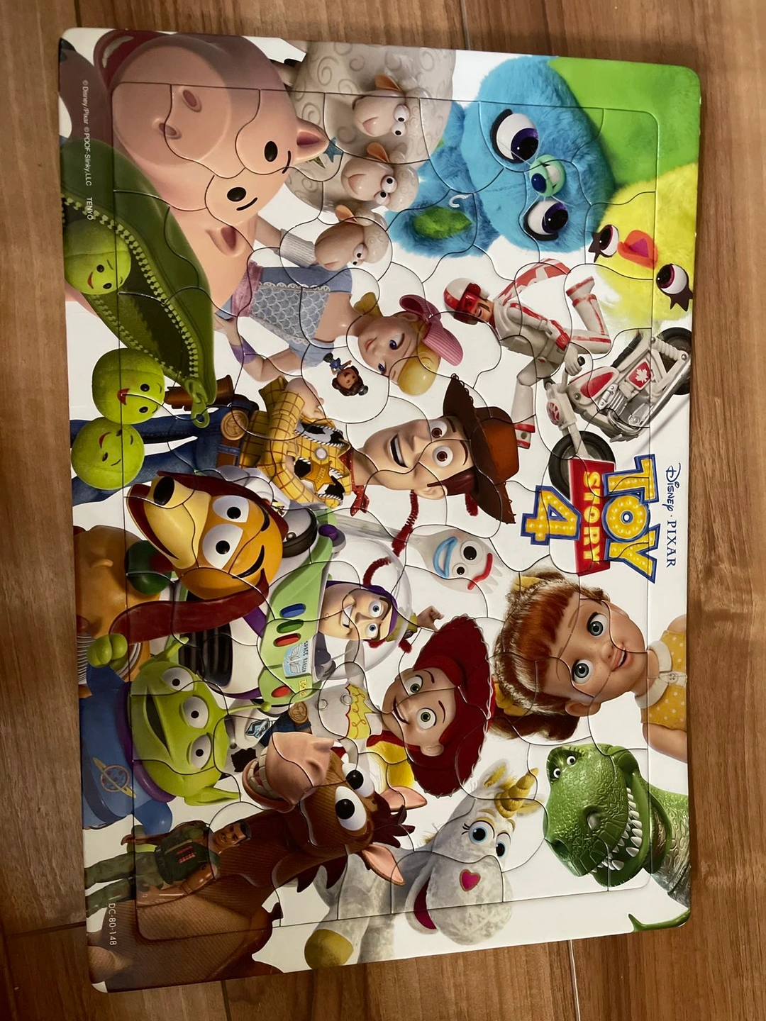 80ピース 子供向けパズル TOY STORY4(トイ・ストーリー4) ゆかいななかまたち 【チャイルドパズル】