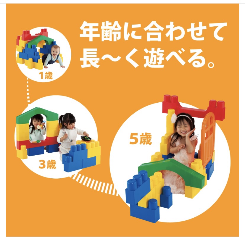 ピープル 全身でブロック 入って遊べるセットの写真7枚目