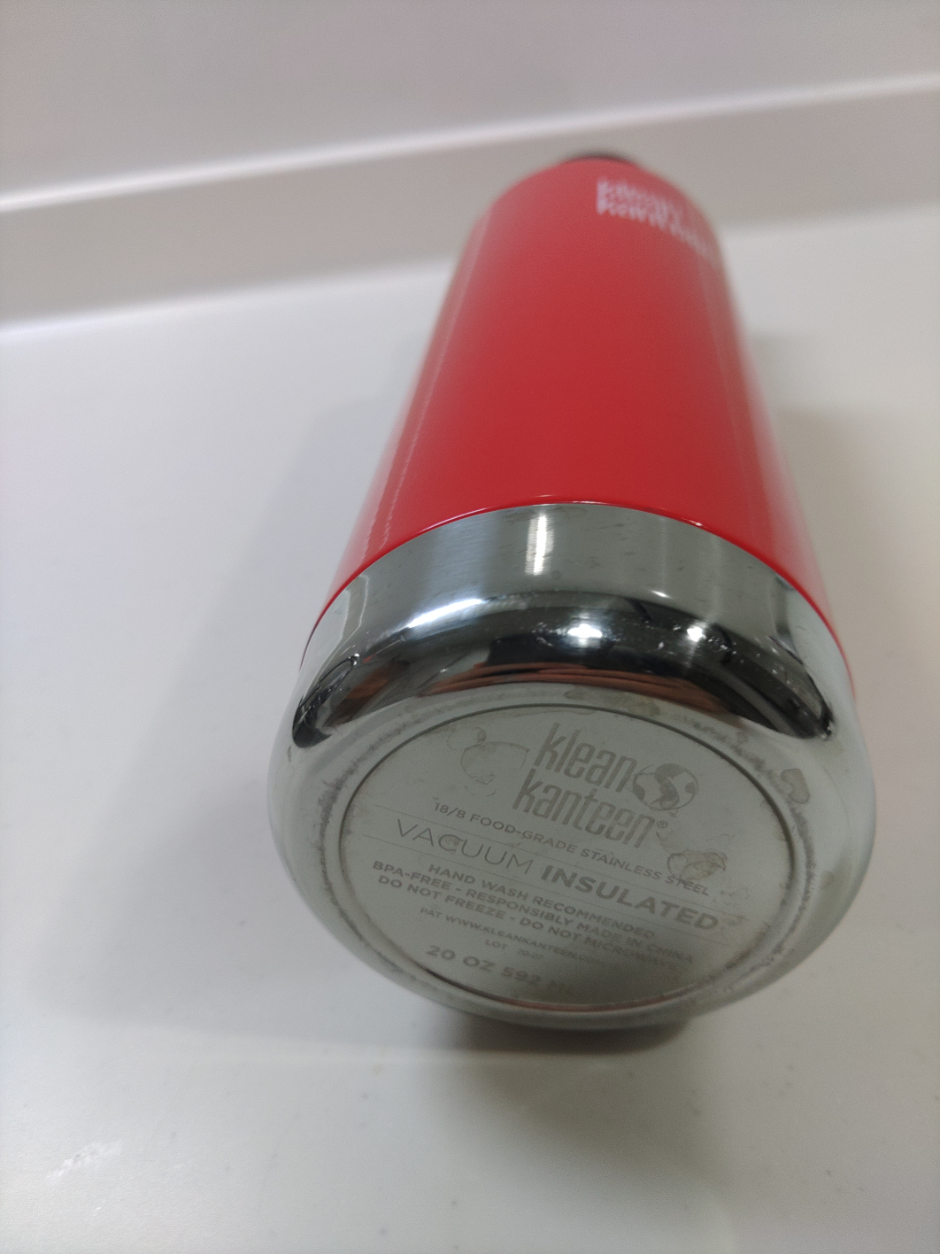 Klean Kanteen  592 ml ステンレススチール 水筒の写真2枚目
