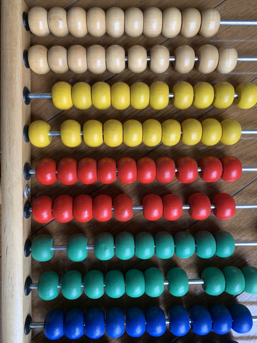 木製 そろばん 知育おもちゃの写真4枚目
