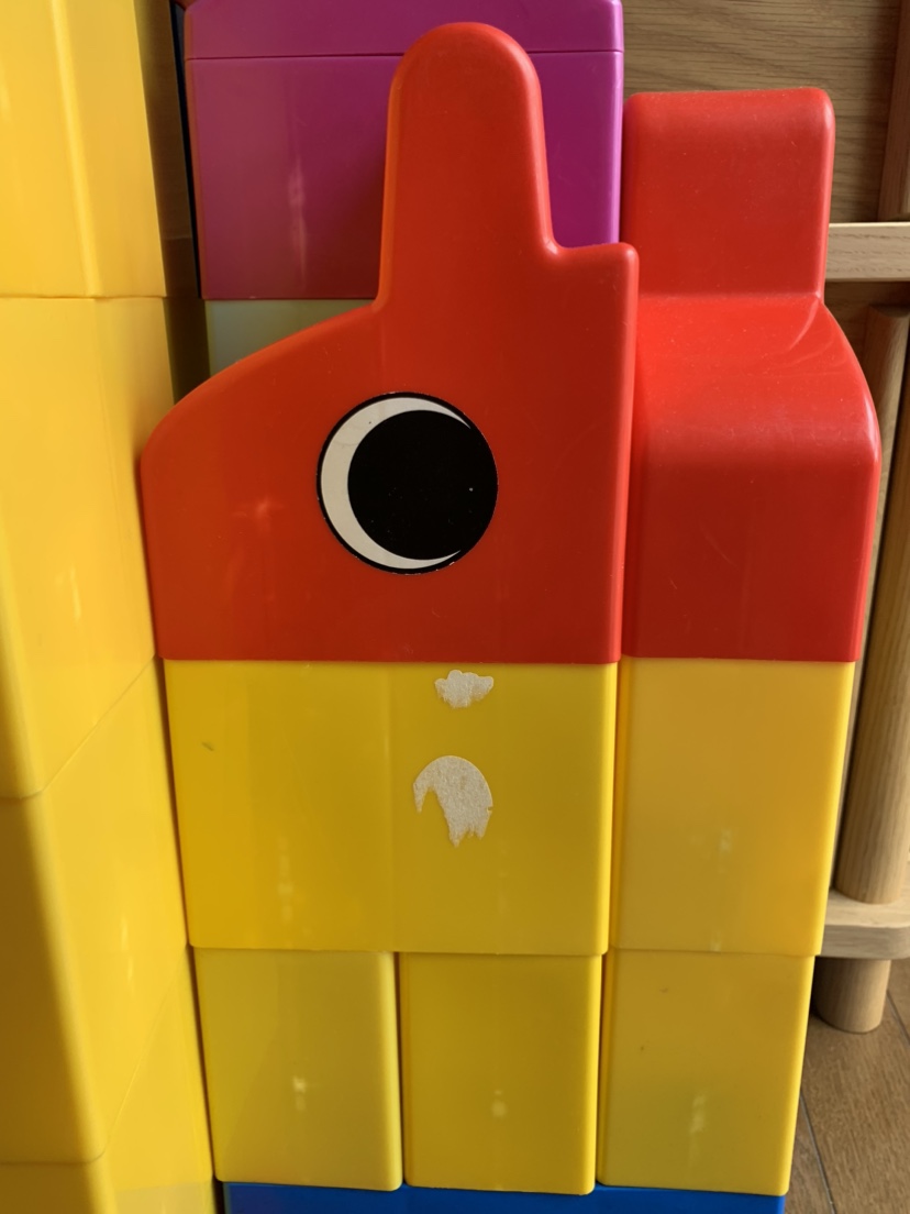 ピープル 全身でブロック 入って遊べるセットの写真3枚目