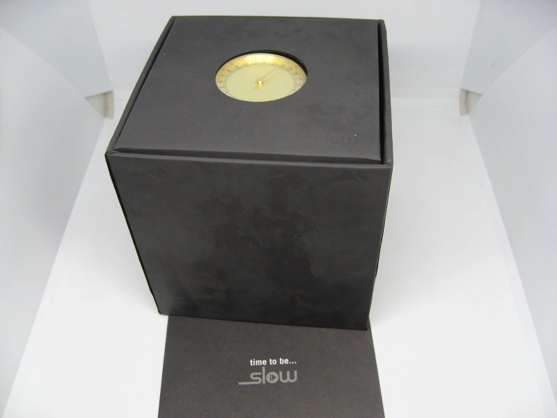 Slow watch 針が一本の腕時計