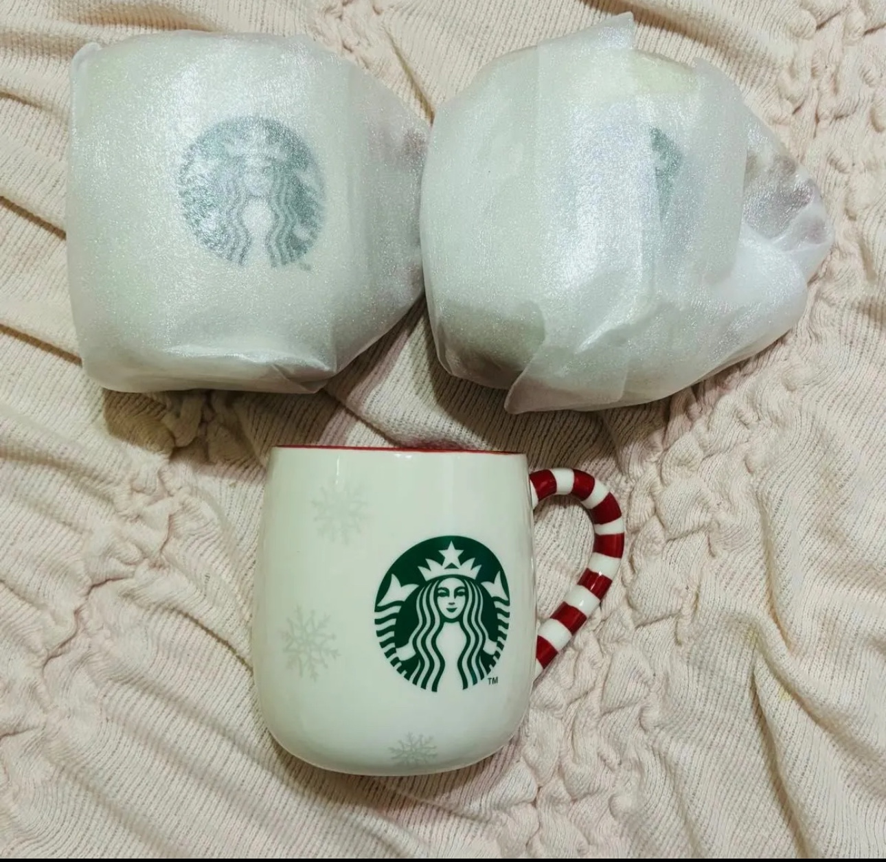スターバックス　クリスマス　キャンディ　マグカップ