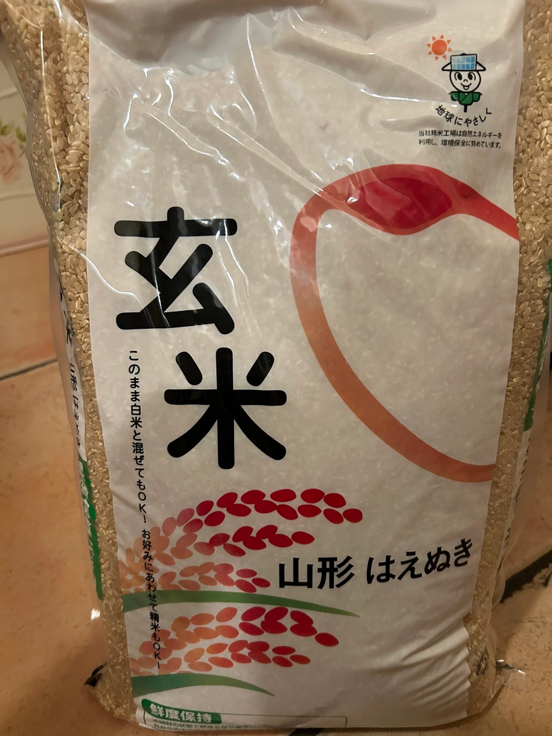 山形 はえぬき 玄米5キロ