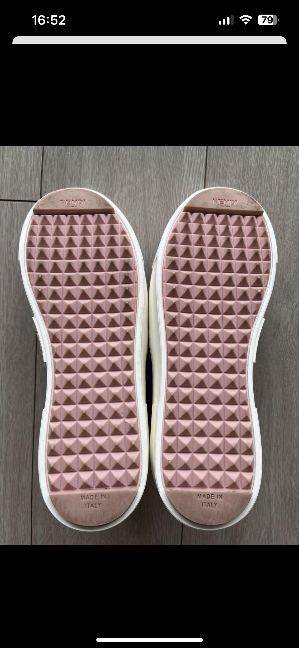 FENDI　フェンディ　35　モンスタースニーカーの写真4枚目