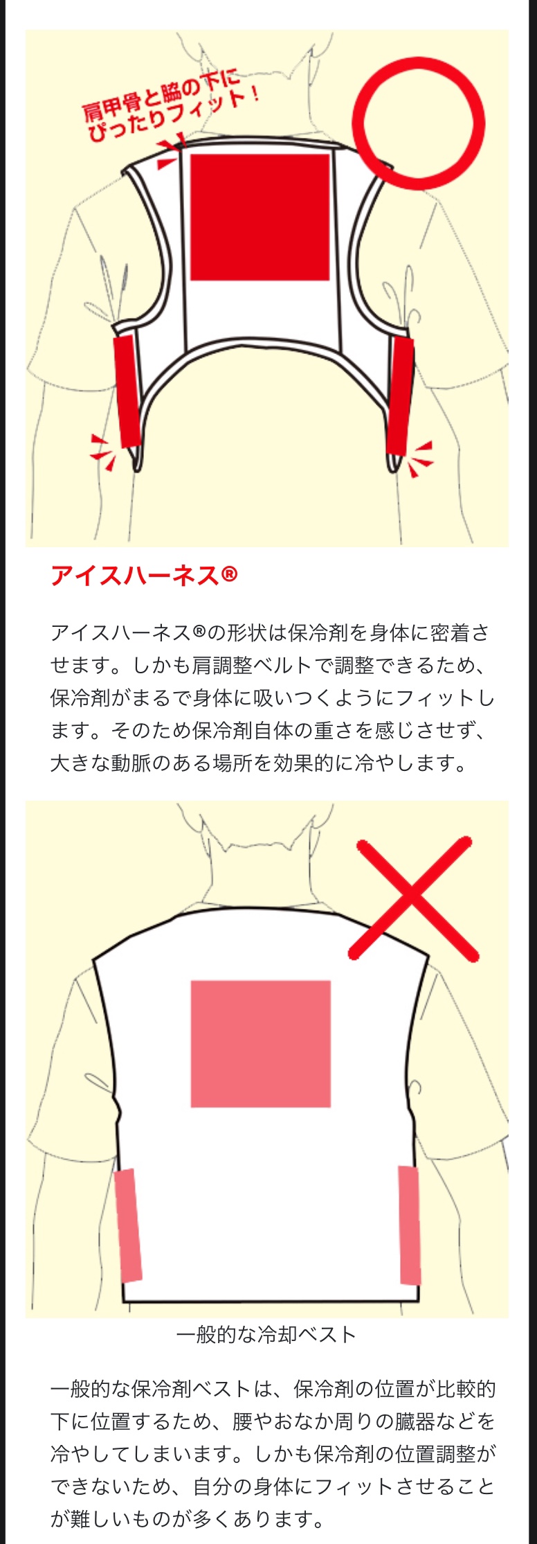 新品未使用　メッシュ冷却ベスト　保冷剤3個付　熱中症対策　冷却ベスト　紺色　M L LL有りの写真5枚目