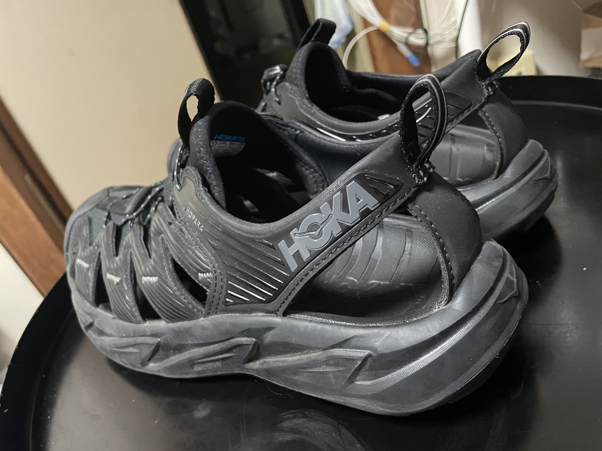 HOKA ONEONE HOPARA1 Black 28cm(箱無し)の写真4枚目