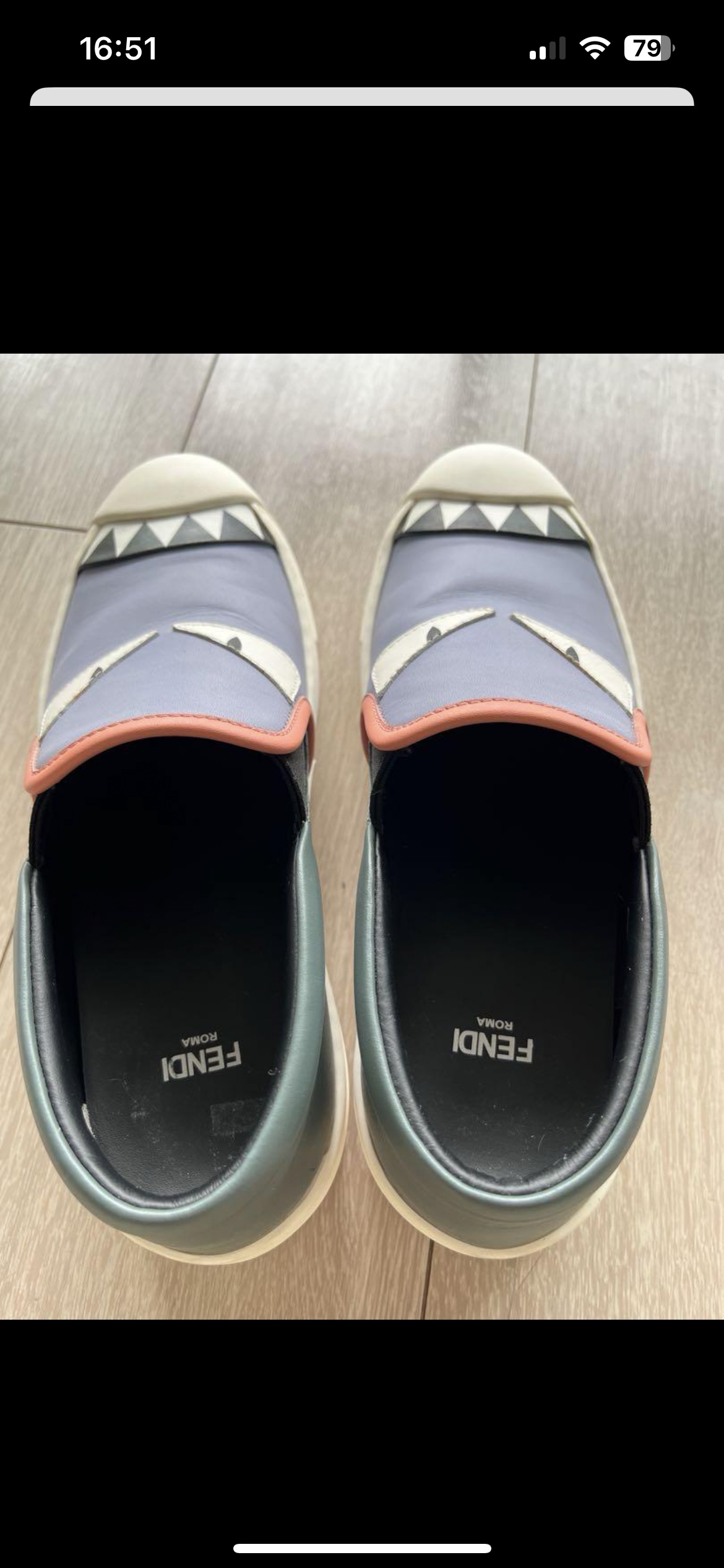FENDI　フェンディ　35　モンスタースニーカーの写真2枚目