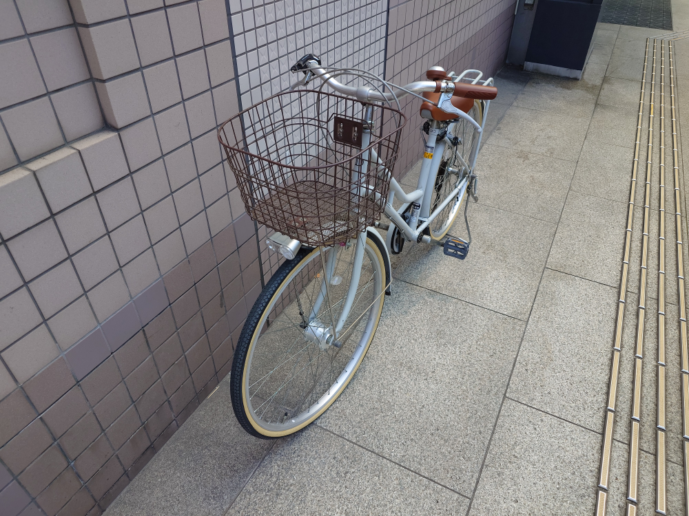 26インチギア付き自転車の写真2枚目