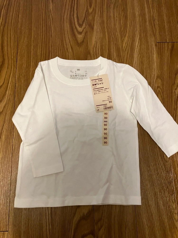 【新品】無印良品 長袖Tシャツ ベビー サイズ90
