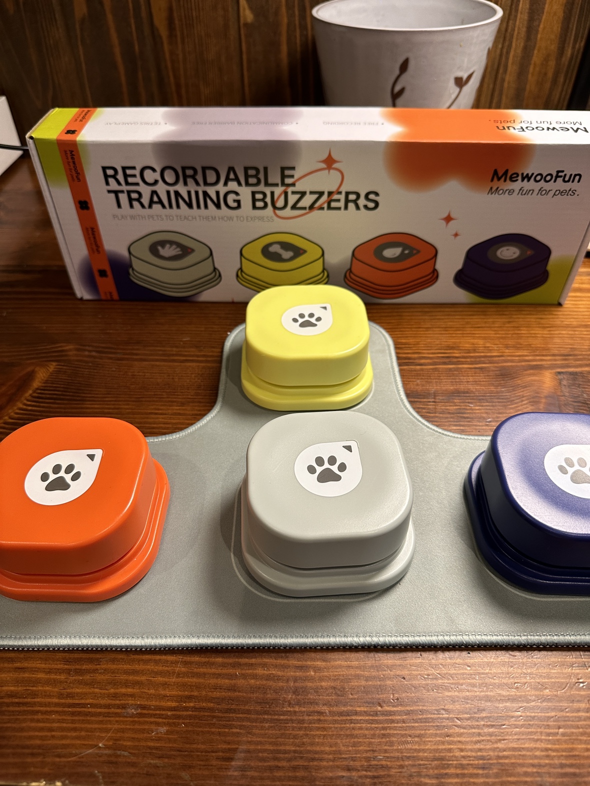 FUNKS 犬　コミニュケーションボタン　会話　4個セット