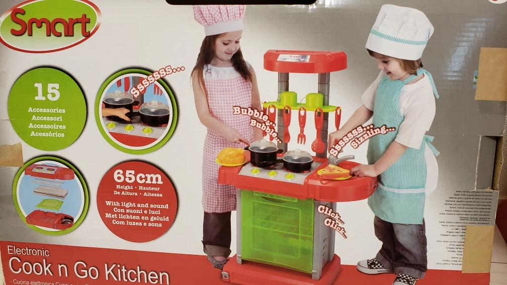 【おもちゃ】おままごとキッチン 音付き の写真4枚目